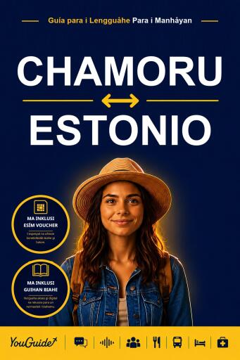 Portada del libro «The Language Guide for Travelers - Chamorro to Estonian», de YouGuide