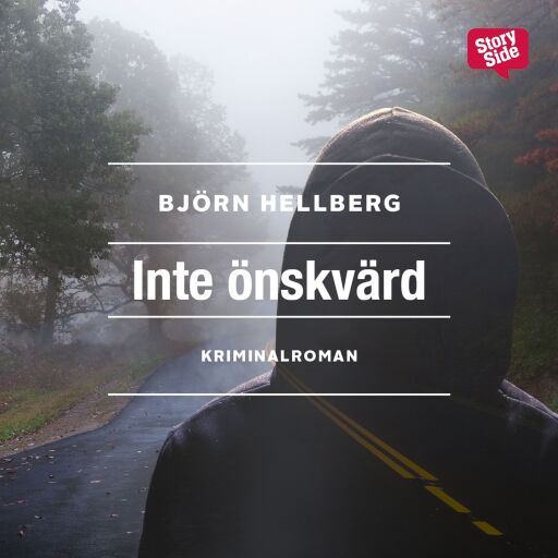 Portada del audiolibro «Inte önskvärd», de Björn Hellberg