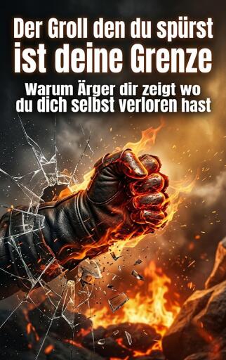 Portada del libro «Der Groll den du spürst ist deine Grenze», de Moritz Lange