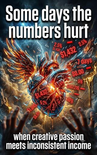 Portada del libro «Some days the numbers hurt», de Brandon Lockwood