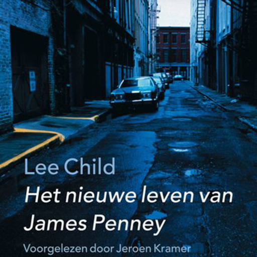 Portada del audiolibro «Het nieuwe leven van James Penney», de Lee Child