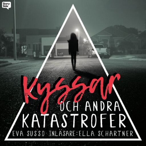 Portada del audiolibro «Kyssar och andra katastrofer», de Eva Susso