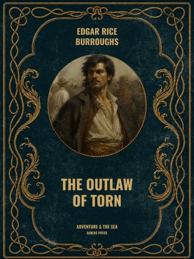 Portada del libro «The Outlaw of Torn», de Edgar Rice Burroughs