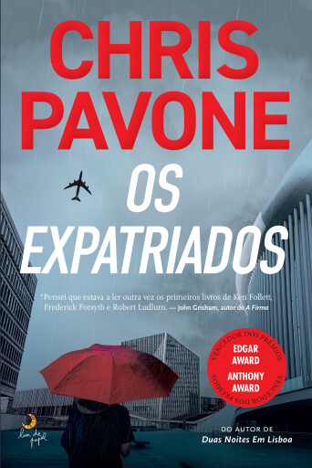Portada del libro «Os Expatriados», de Chris Pavone