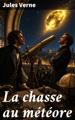 Portada del libro «La chasse au météore», de Jules Verne