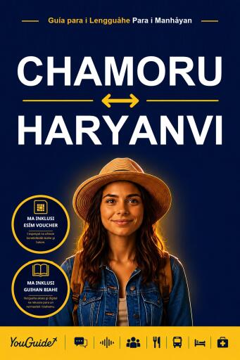 Portada del libro «The Language Guide for Travelers - Chamorro to Haryanvi», de YouGuide