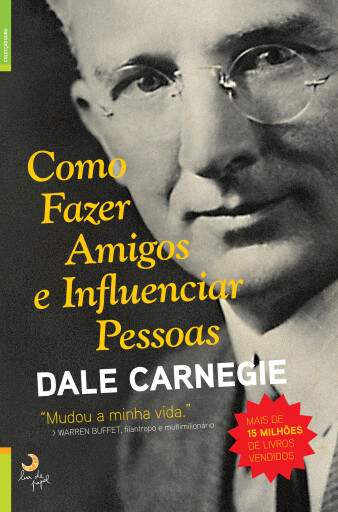 Portada del libro «Como Fazer Amigos e Influenciar Pessoas», de Dale Carnegie