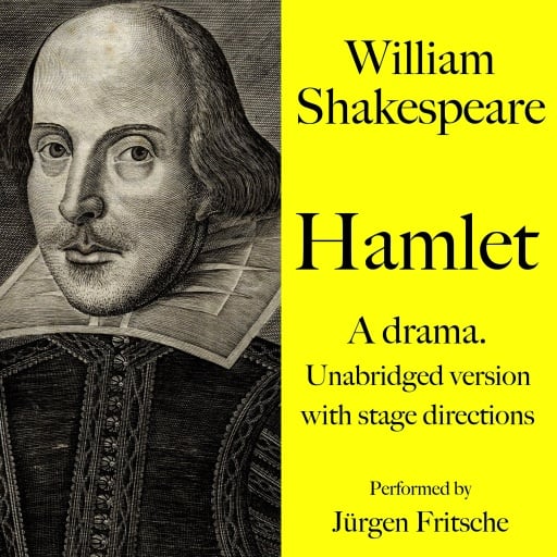 Portada del audiolibro «William Shakespeare: Hamlet. A drama.», de William Shakespeare