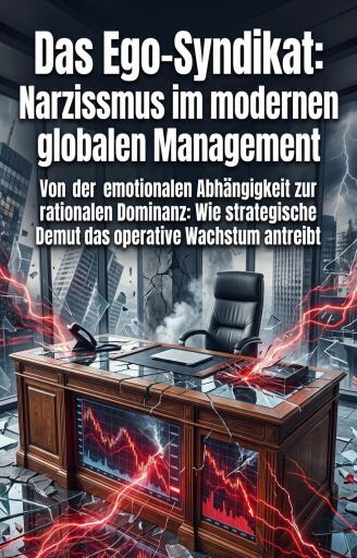 Portada del libro «Das Ego-Syndikat: Narzissmus im modernen globalen Management», de Ditmar Thanel