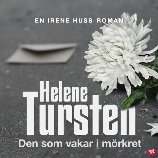 Portada del audiolibro «Den som vakar i mörkret», de Helene Tursten