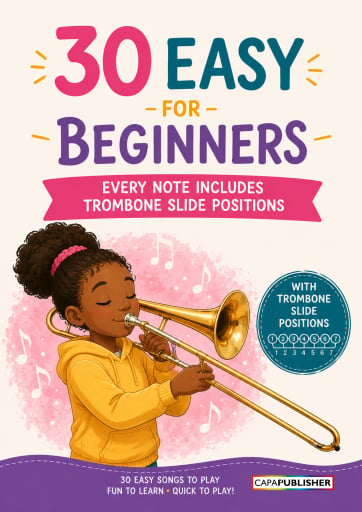 Portada del libro «Easy trombone songbook», de Joan Capafons Manils