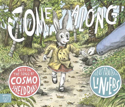 Portada del libro «Come Along», de Cosmo Sheldrake