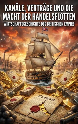 Portada del libro «Kanäle, Verträge und die Macht der Handelsflotten», de Matthias Ehrenbruck