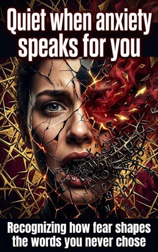 Portada del libro «Quiet when anxiety speaks for you», de Conrad Shaw