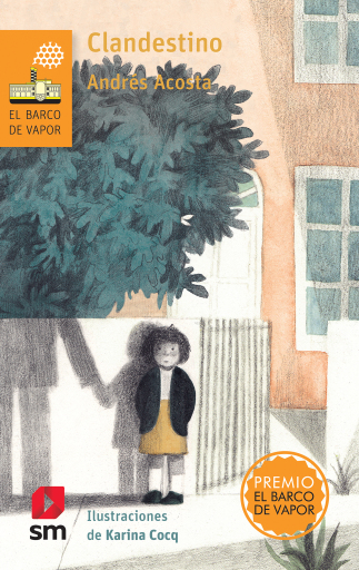 Portada del libro «Clandestino», de Andrés Acosta