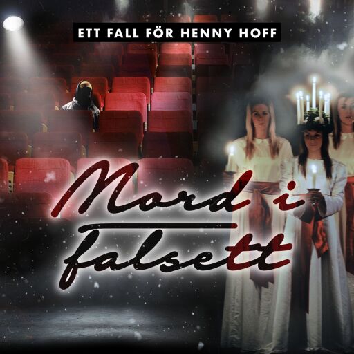 Portada del libro «Mord i falsett», de Madeleine Gustafsson