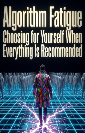 Portada del libro «Algorithm Fatigue», de Sasha Vance