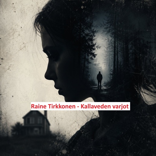 Portada del audiolibro «Kallaveden varjot», de Raine Tirkkonen