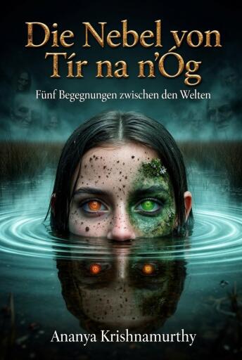 Portada del libro «Die Nebel von Tír na nÓg», de Ananya Krishnamurthy