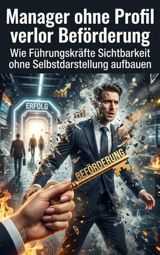 Portada del libro «Manager ohne Profil verlor Beförderung», de Michael Freund