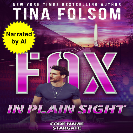 Portada del audiolibro «Fox in plain sight», de Tina Folsom