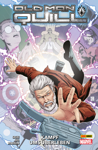 Portada del libro «Old Man Quill, Band 2 - Kampf ums Überleben», de Ethan Sacks