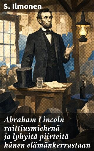 Portada del libro «Abraham Lincoln raittiusmiehenä ja lyhyitä piirteitä hänen elämänkerrastaan»