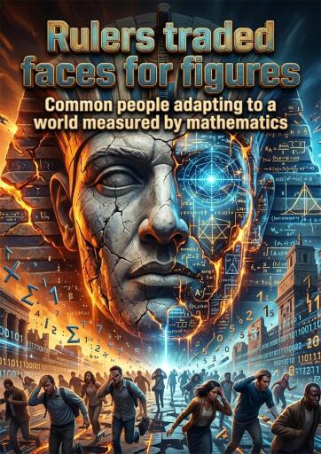 Portada del libro «Rulers traded faces for figures», de Selene Rothwell