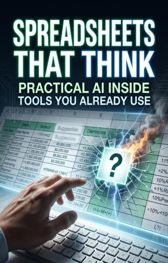 Portada del libro «Spreadsheets That Think», de Owen Marlowe