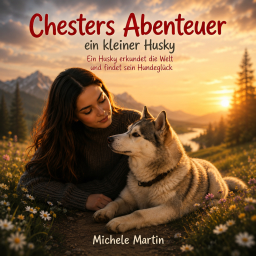 Portada del audiolibro «Chester´s Abenteuer - Ein kleiner Husky», de Michele Martin