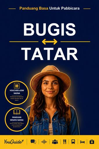 Portada del libro «The Language Guide for Travelers - Buginese to Tatar», de YouGuide