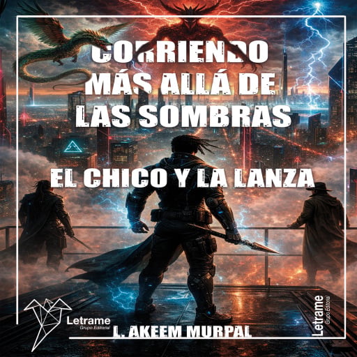Portada del audiolibro «Corriendo más allá de las sombras», de L. Akeem MurPal