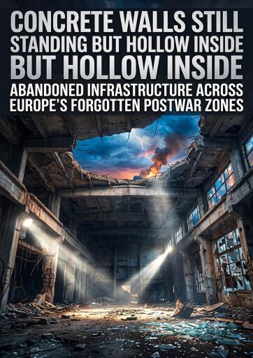 Portada del libro «Concrete walls still standing but hollow inside», de Conrad Shaw