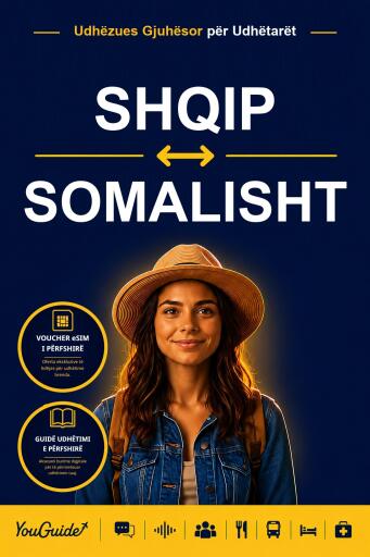 Portada del libro «The Language Guide for Travelers - Albanian to Somali», de YouGuide