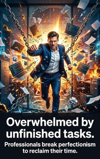 Portada del libro «Overwhelmed by unfinished tasks.», de Jason Sterling