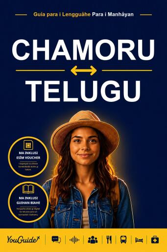 Portada del libro «The Language Guide for Travelers - Chamorro to Telugu», de YouGuide