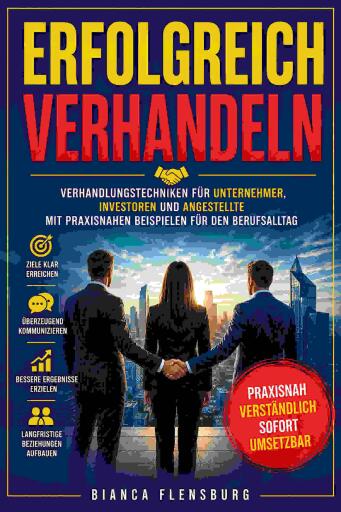 Portada del libro «Erfolgreich verhandeln», de Bianca Flensburg