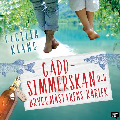 Portada del audiolibro «Gäddsimmerskan och bryggmästarens kärlek», de Cecilia Klang