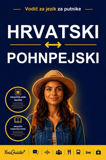 Portada del libro «The Language Guide for Travelers - Croatian to Pohnpeian», de YouGuide