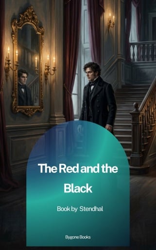 Portada del libro «The Red and the Black», de Stendhal