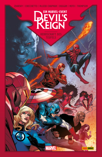 Portada del libro «DEVIL´S REIGN - HERRSCHAFT DES TEUFELS 1», de Chip Zdarsky
