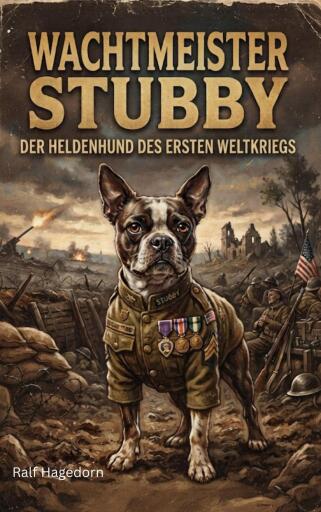 Portada del libro «Wachtmeister Stubby», de Ralf Hagedorn