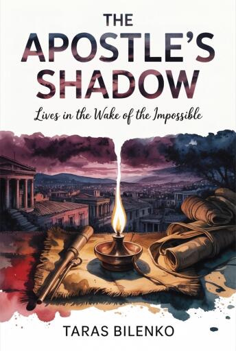 Portada del libro «The Apostle's Shadow», de Taras Bilenko