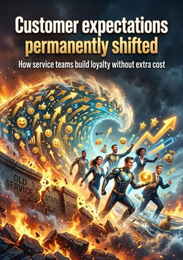 Portada del libro «Customer expectations permanently shifted», de Jason Sterling