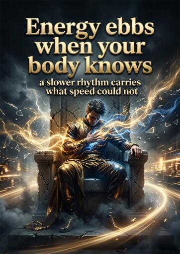 Portada del libro «Energy ebbs when your body knows», de Silas Hale