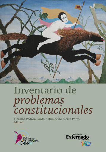 Portada del libro «Inventario de problemas constitucionales», de Floralba Padrón Pardo, Humberto Sierra Porto