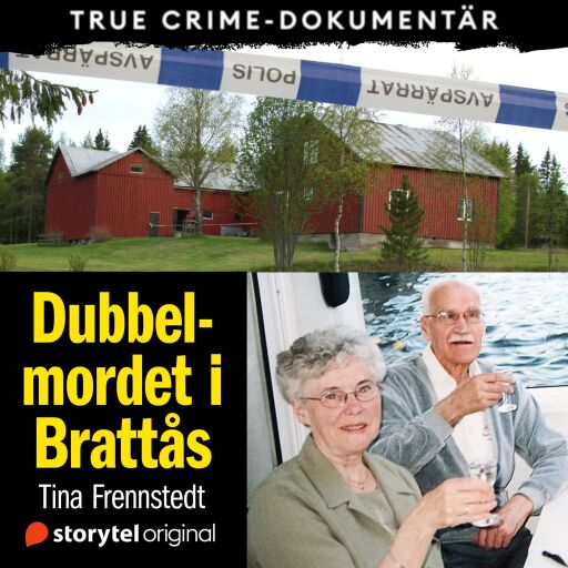 Portada del audiolibro «Dubbelmordet i Brattås», de Tina Frennstedt