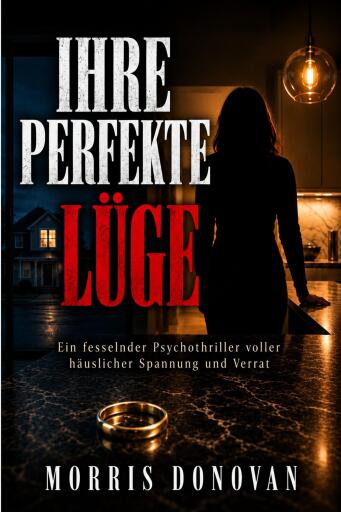 Portada del libro «ihre perfekte lüge», de morris donovan