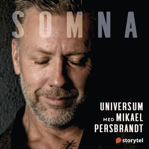 Portada del audiolibro «Somna med Mikael Persbrandt: Universum», de Helena Kubicek Boye