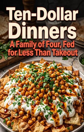 Portada del libro «Ten-Dollar Dinners», de Rebecca Hayworth